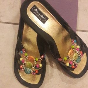 Fun Sandal Colorfull Beads